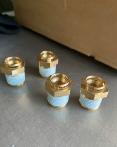 beschichtetes Gewinde mit Loctite Dri-Seal 5061