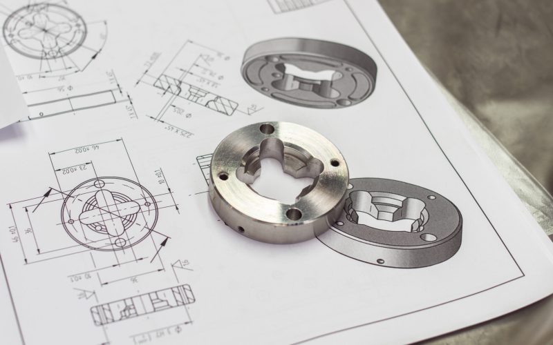 measuring metal component